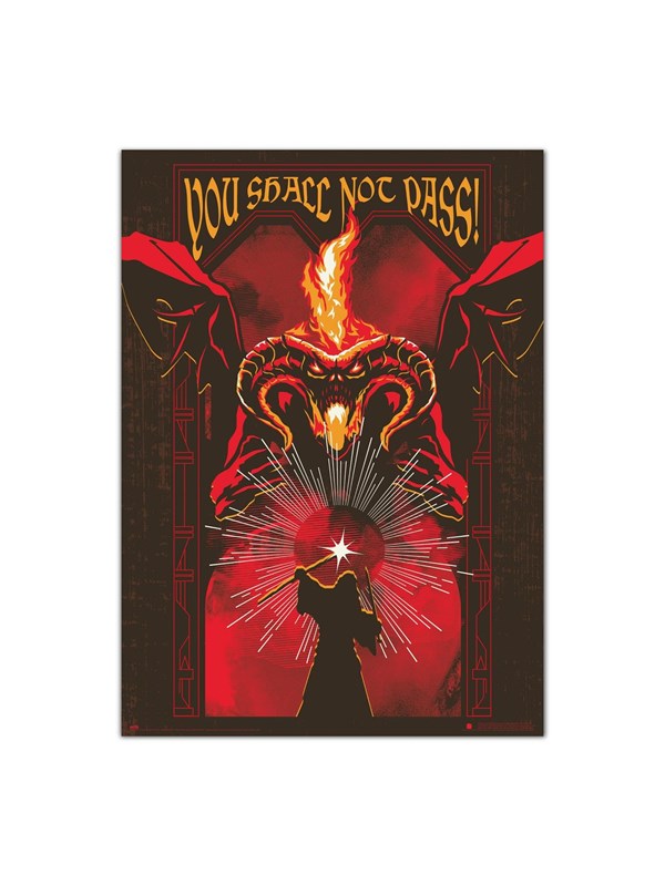 Grupo Erik - Balrog Luminescent Poster - Plakat