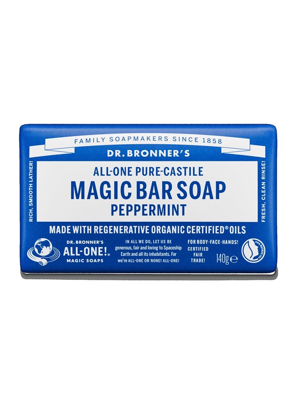 Dr. Bronners Magic Bar Soap Peppermint 140 g