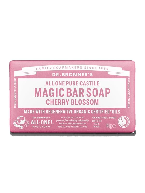 Dr Bronners Magic Bar Soap Cherry-Blossom 140g