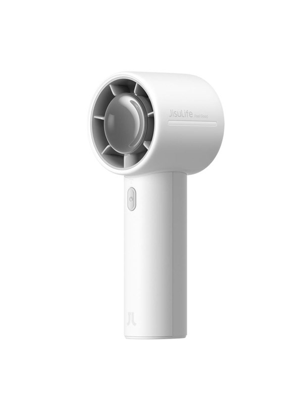 Jisulife Handheld Fan 10 4000mAh Portable USB Fan - Gray Powerbank (Akku) - Grau - 4000 mAh