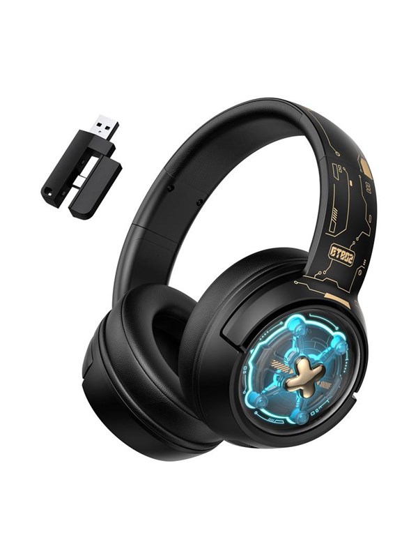 Onikuma GT802 kabellose und kabelgebundene Bluetooth Gaming Kopfhörer schwarz
