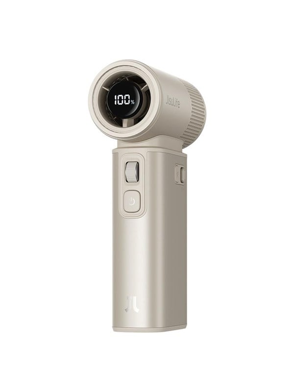 Jisulife Handheld Fan Ultra2 9000mAh 5-in-1 Mini Portable USB Fan - Brown Powerbank (Akku) - Braun - 9000 mAh