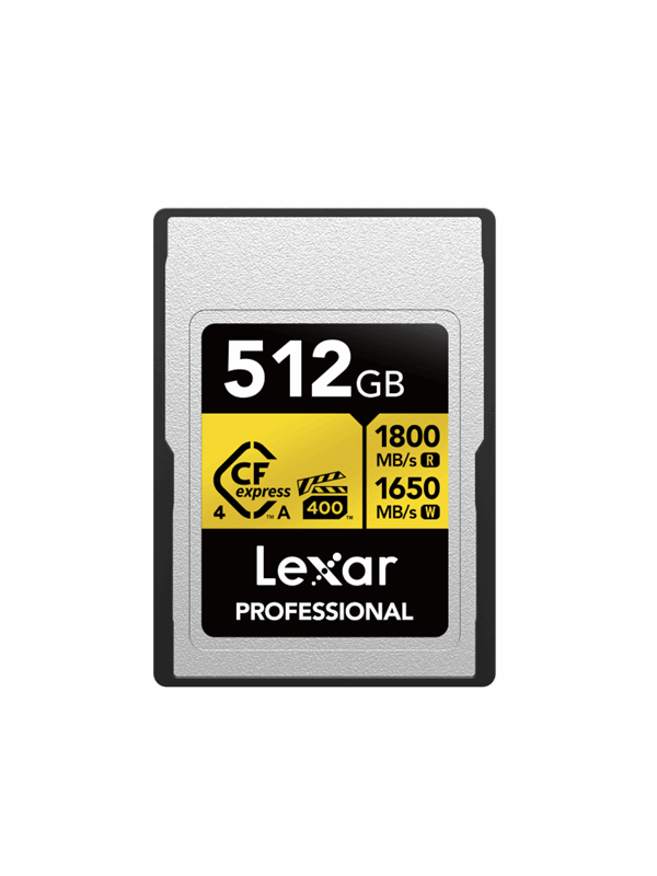 Lexar Professional GOLD CFexpress 40 Type A - 512GB