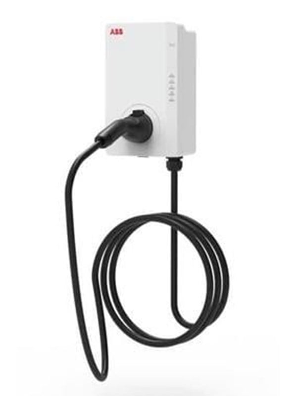 ABB Terra AC W11-G5-R-V2-0 charging box Type 2 5 m cable, 3-phase/16 A, with RFID, Version 2