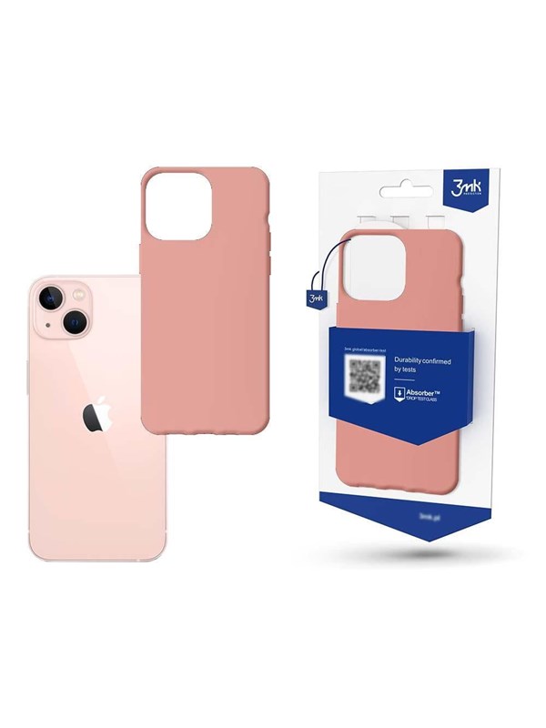 Image of 3mk Case for iPhone 14 from the Matt Case series - Pink