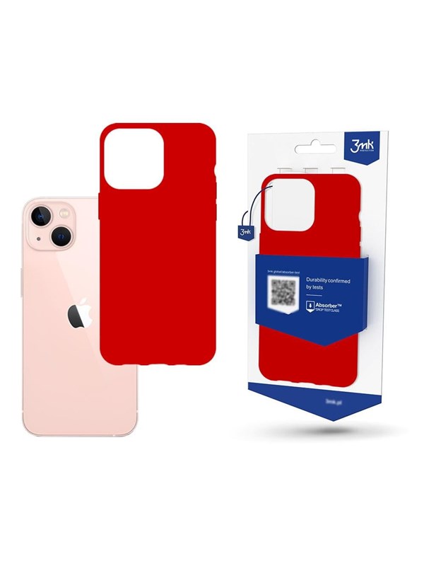 Image of 3mk Case for iPhone 14 Plus from the Matt Case Series - Red