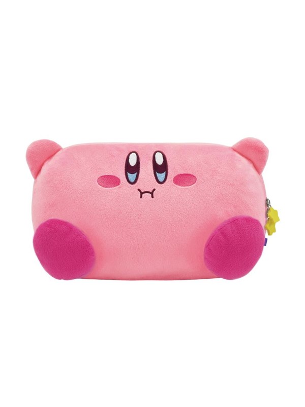 HORI Plush Pouch for Nintendo Switch 2 (Kirby and Waddle Dee) - Pink - Bag - Nintendo Switch 2