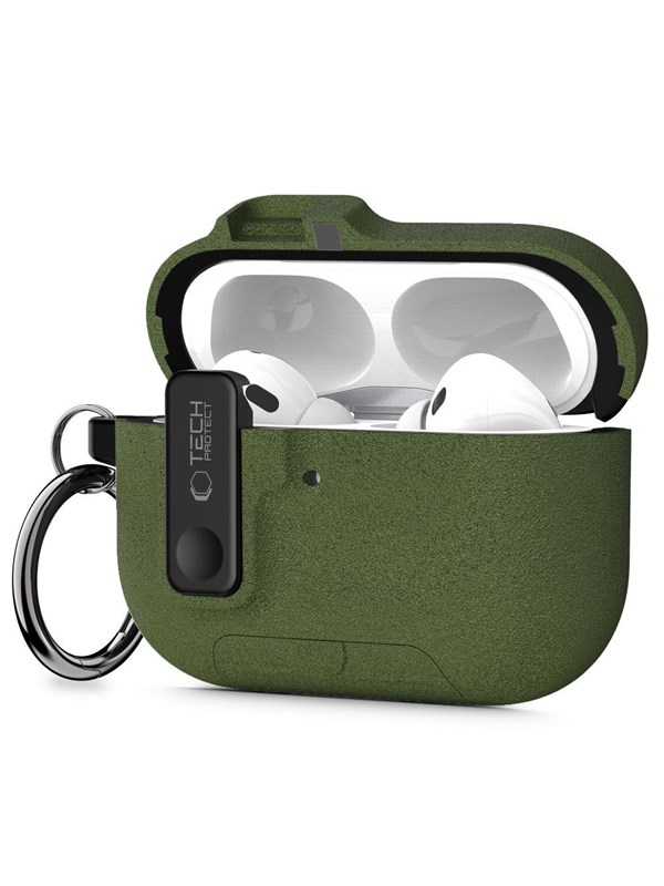 Tech-Protect Slim Hook Case for AirPods Pro 3 - Green