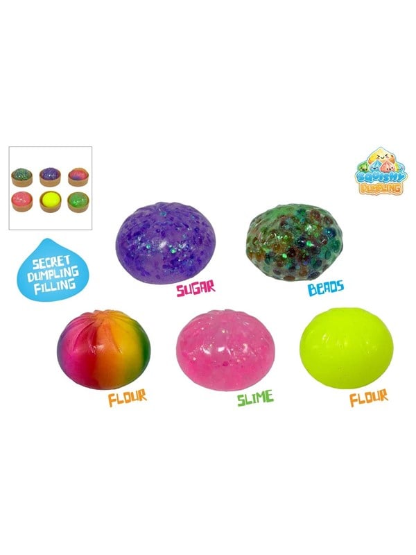 Trend Toys Kawaii Secret Filling Mix Dumplings 6cm. 1pcs. Ass