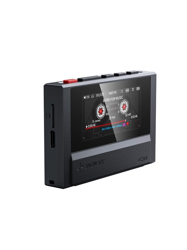 FiiO Echo - Hi-Res Bluetooth DAC - Black - 4 GB