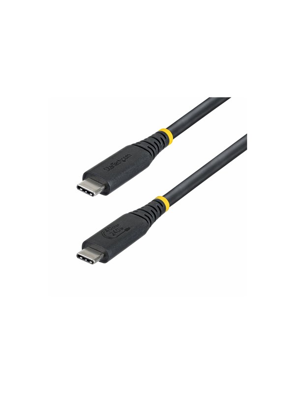 Kabel USB4 StarTech CC1M40GUSB4TP 1 m USB-C an USB-C 40 Gbit/s Schwarz