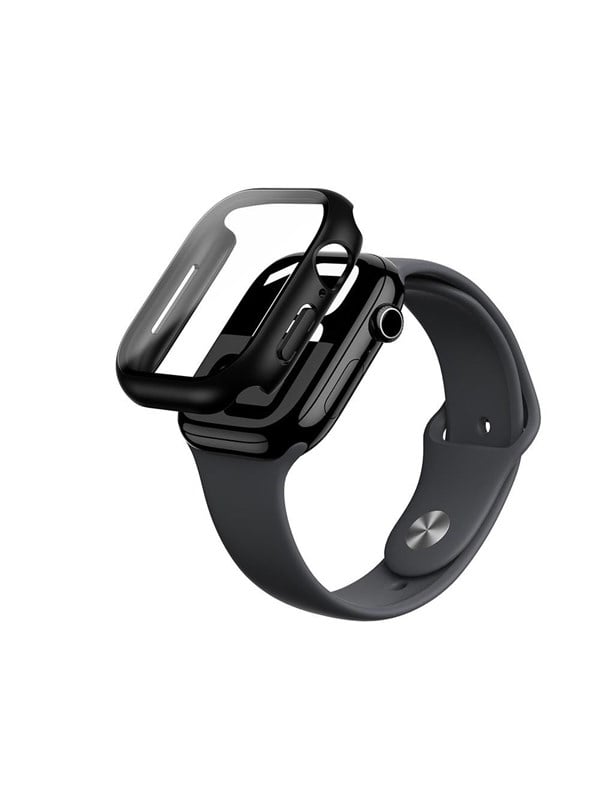 Schutzhülle Amazingthing Apple Watch Series 10 46mm/42mm Polycarbonat Schwarz