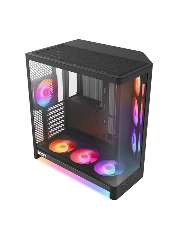 NZXT H6 RGB+ (2026) - All Black - Gehäuse - Miditower - Schwarz