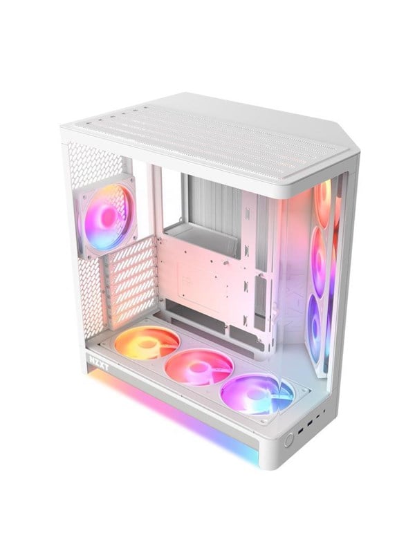 NZXT H6 RGB 2026 - All White - Gehuse - Miditower - Wei