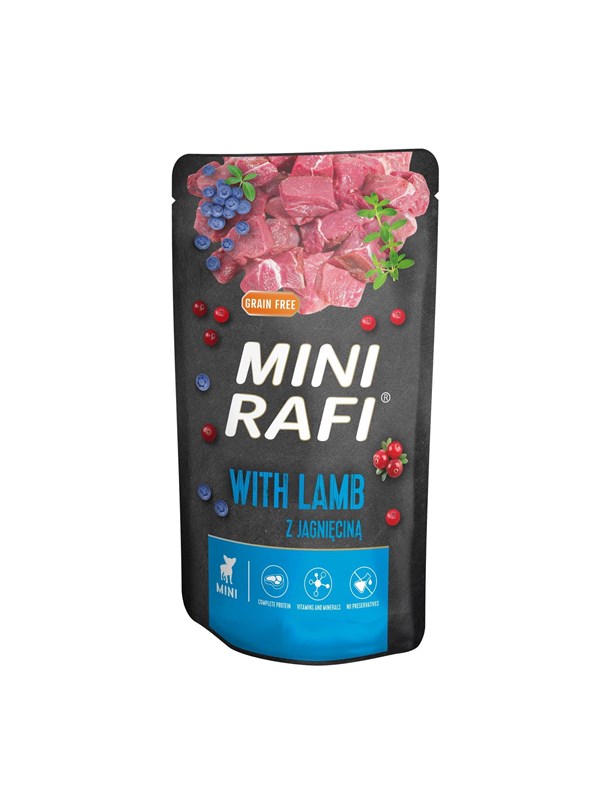 RAFI MINI w Lamm 150 g Beutel EU