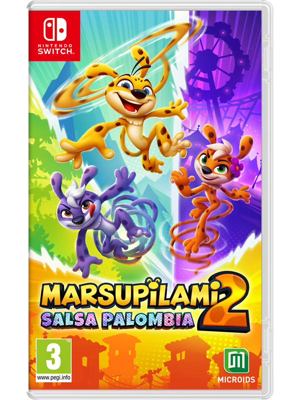 Marsupilami 2: Salsa Palombia - Nintendo Switch - Platformer - PEGI 3