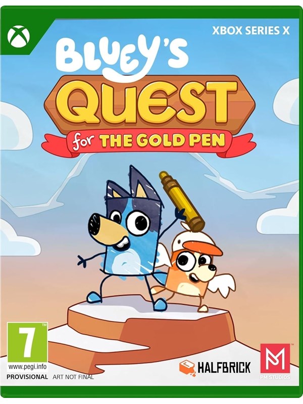 Blueys Quest for the Gold Pen - Microsoft Xbox Series X - Abenteuer - PEGI 7