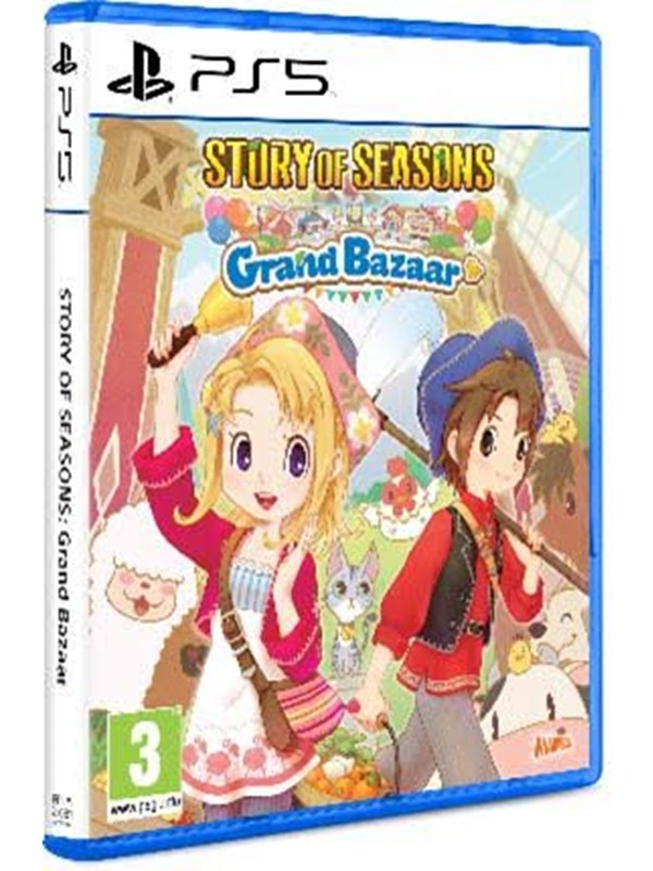 Image of Story of Seasons: Grand Bazaar - Sony PlayStation 5 - RPG - PEGI 3