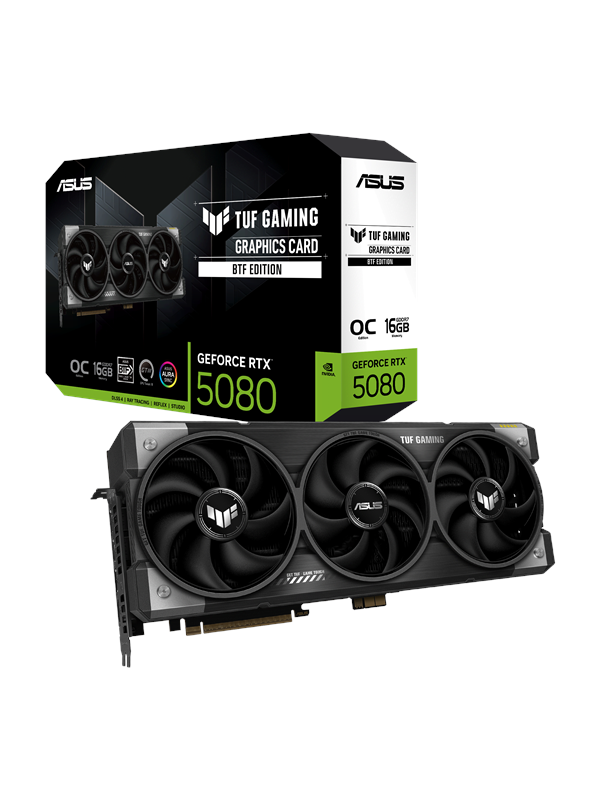 Grafikkarte ASUS GeForce RTX 5080 TUF OC 16GB GDDR7 Reflex 2 RTX AI DLSS4