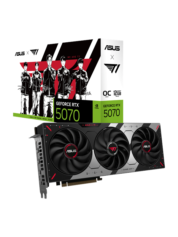 ASUS GeForce RTX 5070 T1 OC - 12GB GDDR7 RAM - Grafikkarte