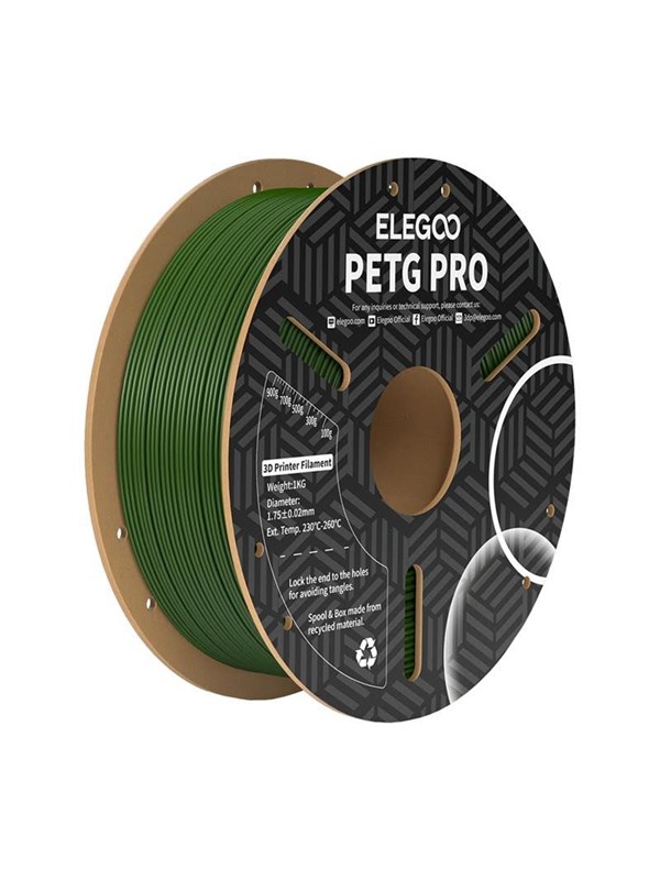 Filament PETG ELEGOO 50.203.0449 Olivgrün 1,75 mm Hohe Haltbarkeit