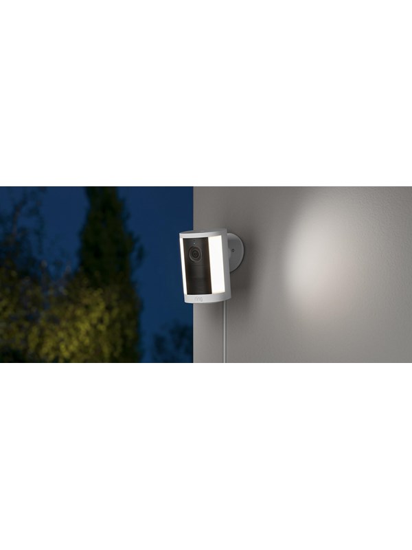 Ring Spotlight Cam Plug-in - Retinal 2K - White