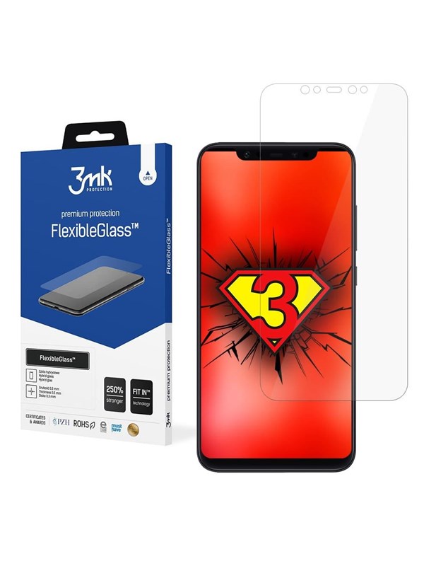 Hybridglas 3MK Xiaomi Mi8 Global - FlexibeGlass™
