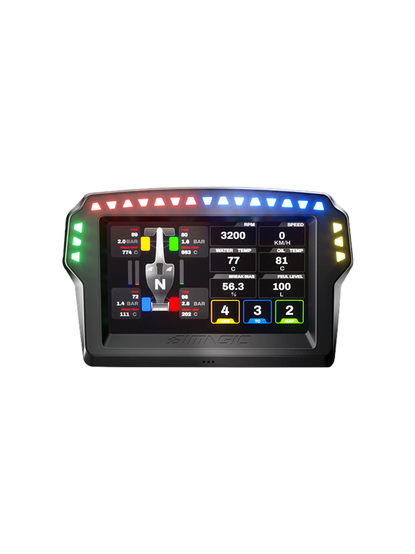 Beruehrungsdisplay 3,97 Simagic MagicDash 4 Offizielle Preconfig SimHub