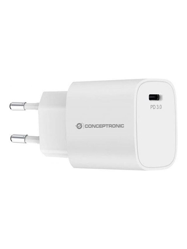 Image of Conceptronic power adapter - USB-C - 20 watt
