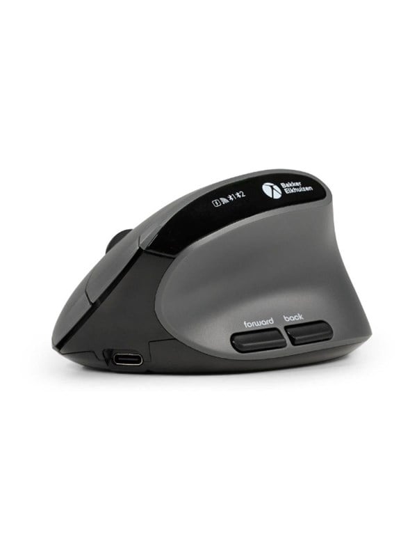 Bakker Elkhuizen BakkerElkhuizen MidWay - Vertical mouse Grau