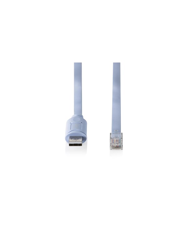 Image of DIGITUS USB 2.0 to RJ45 Console Adapter Cable - 1.8m - Blau
