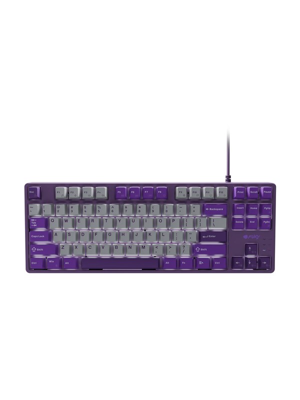 Natec Fury KANABO K2 - Gaming Tastatur - 80 - Englisch US - Grau