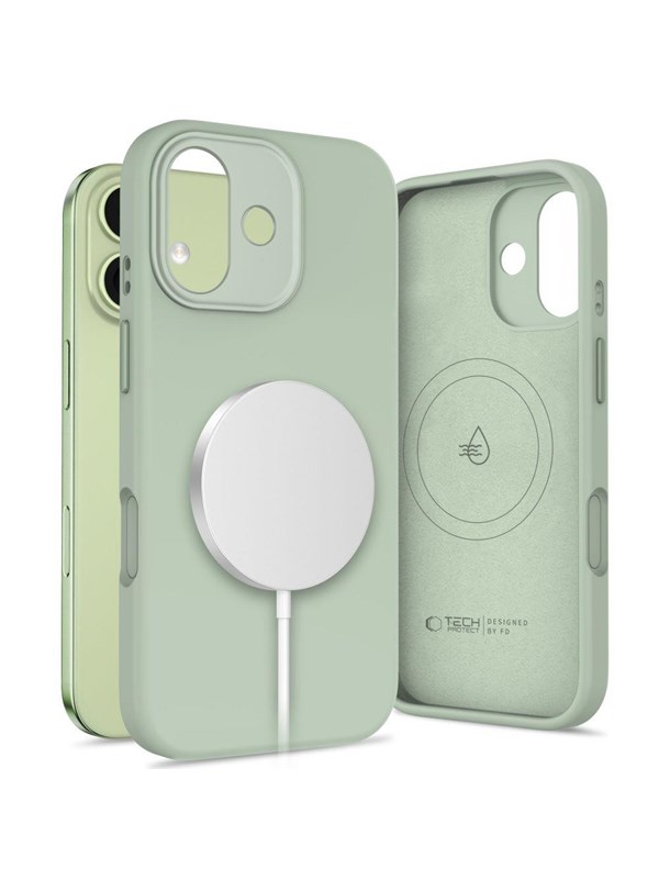 MagSafe Hülle für Apple iPhone 17, Tech-Protect, Uniq, Grün
