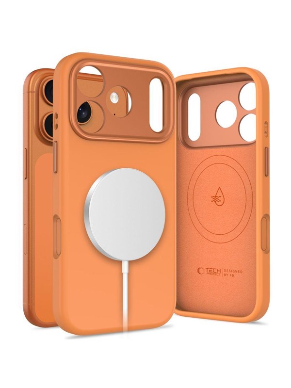 Image of Tech-Protect Uniq MagSafe MagSafe Case for iPhone 17 Pro - Orange