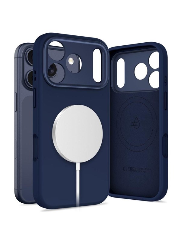 Image of Tech-Protect Uniq MagSafe MagSafe Case for iPhone 17 Pro Max - Navy Blue