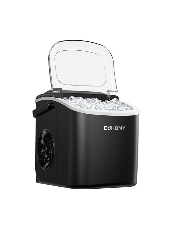 Euhomy Eismaschine IM001 Ice Cube Maker 1.2L 12kg - Black