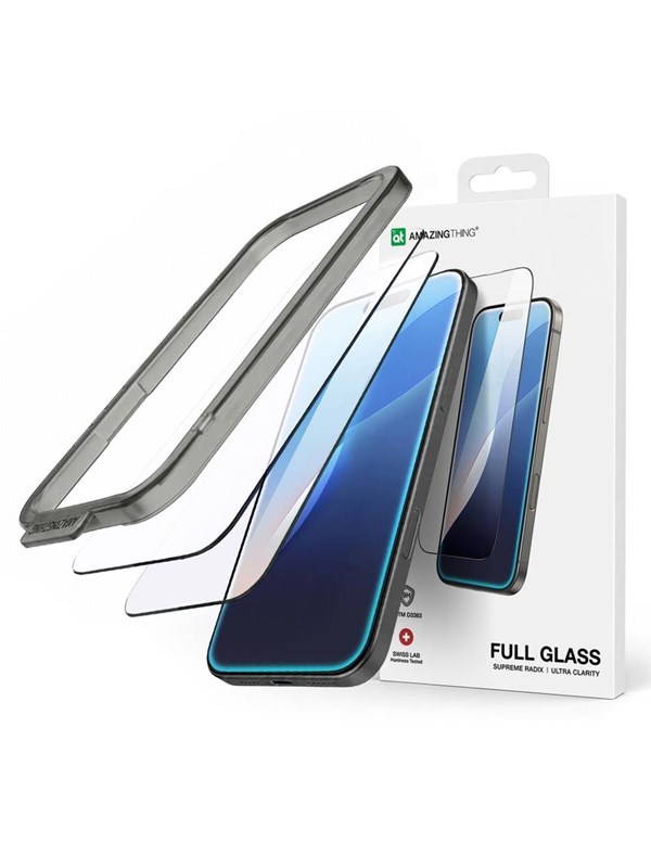 AmazingThing Radix Full Tempered Glass for iPhone 17 Pro Set of 2