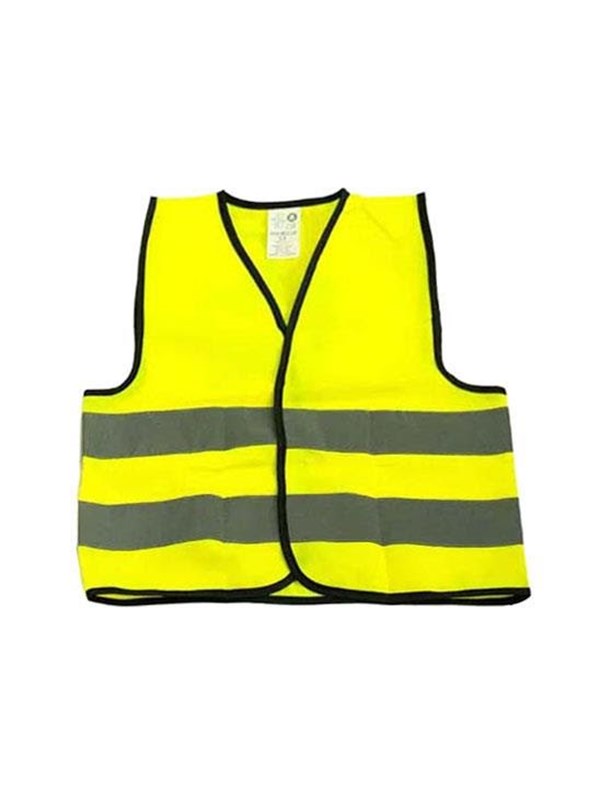 Bigjigs Childrens Safety Vest Yellow - 4-6 years