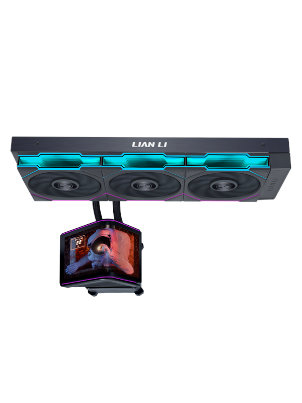 Lian Li HydroShift II OLED Curved 360TL - CPU-Wasserkühlung - Max 33 dBA