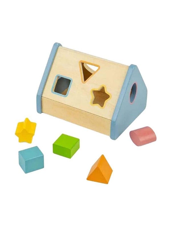 Bigjigs Shape Sorter House 5-piece