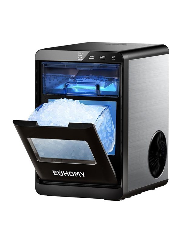 Euhomy Eismaschine IM017 20kg Ice Cube Maker - Black