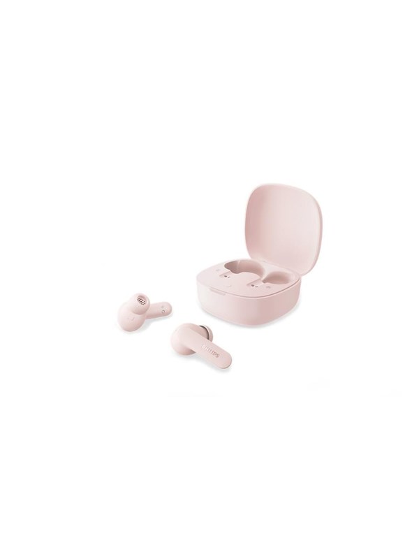 Philips TAT2100 kabellose Bluetooth TWS In-Ear Kopfhörer für Anrufe und Musik, rosa