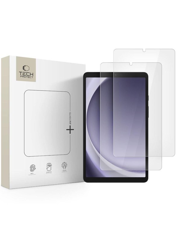 Tech-Protect Glass Fit 2-Pack for Samsung Galaxy Tab A9  A11 87 X110  X115  X133  X135