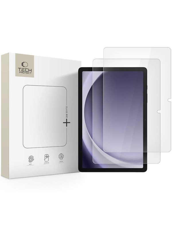 Tech-Protect Glass Fit 2-pack Tempered Glass for Samsung Galaxy Tab A9  A11 Plus 110 - Clear