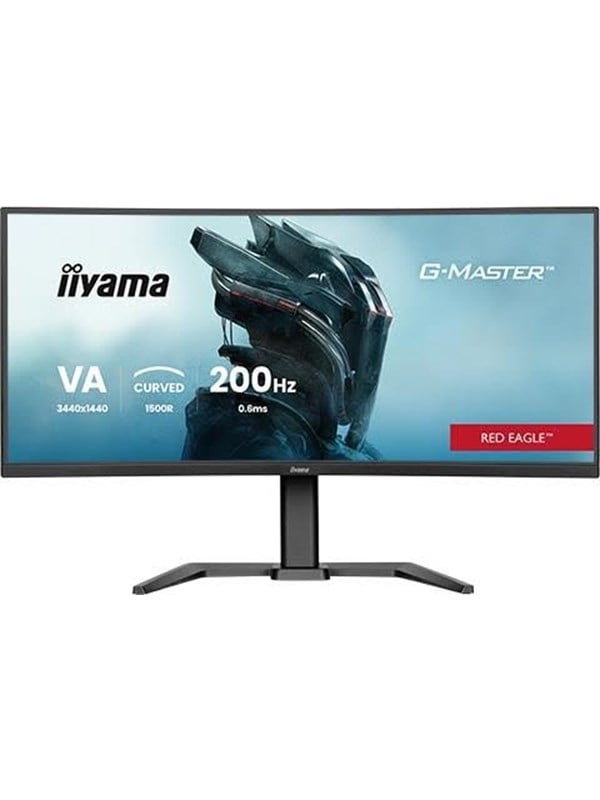 34 iiyama G-MASTER Red Eagle GCB3484WQSU-B2 - LED monitor - curved - 34 - HDR