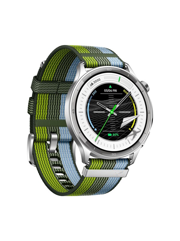 OPPO Watch S Bluetooth GPS NFC 45mm AMOLED Silber One size Wasserdicht IP68 SpO2 Pulsmesser
