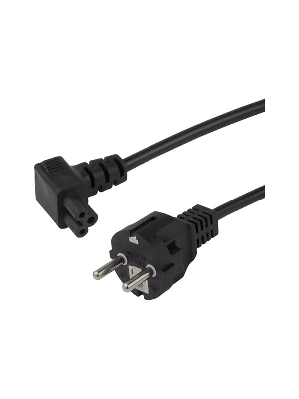 Deltaco - power cable - power CEE 77 to IEC 60320 C5 - 50 cm