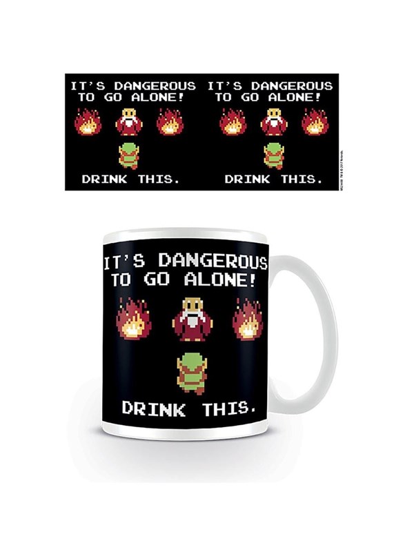Pyramid - Nintendo Mug LEGEND OF ZELDA (DRINK THIS) - Becher