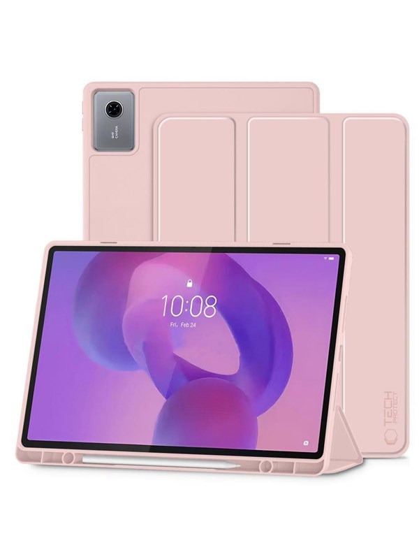 Tech-Protect SmartCase Pen for Lenovo Idea Tab Plus 12.1 TB-361 - Pink