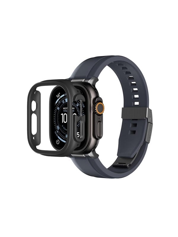 AmazingThing Minimal Protective Case for Apple Watch Ultra 3 49mm - Black